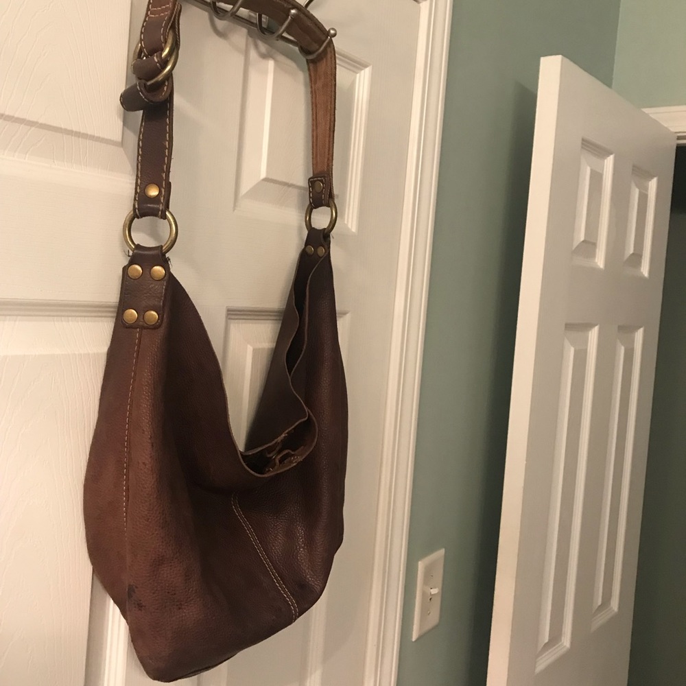 Lucky brand large leather bag